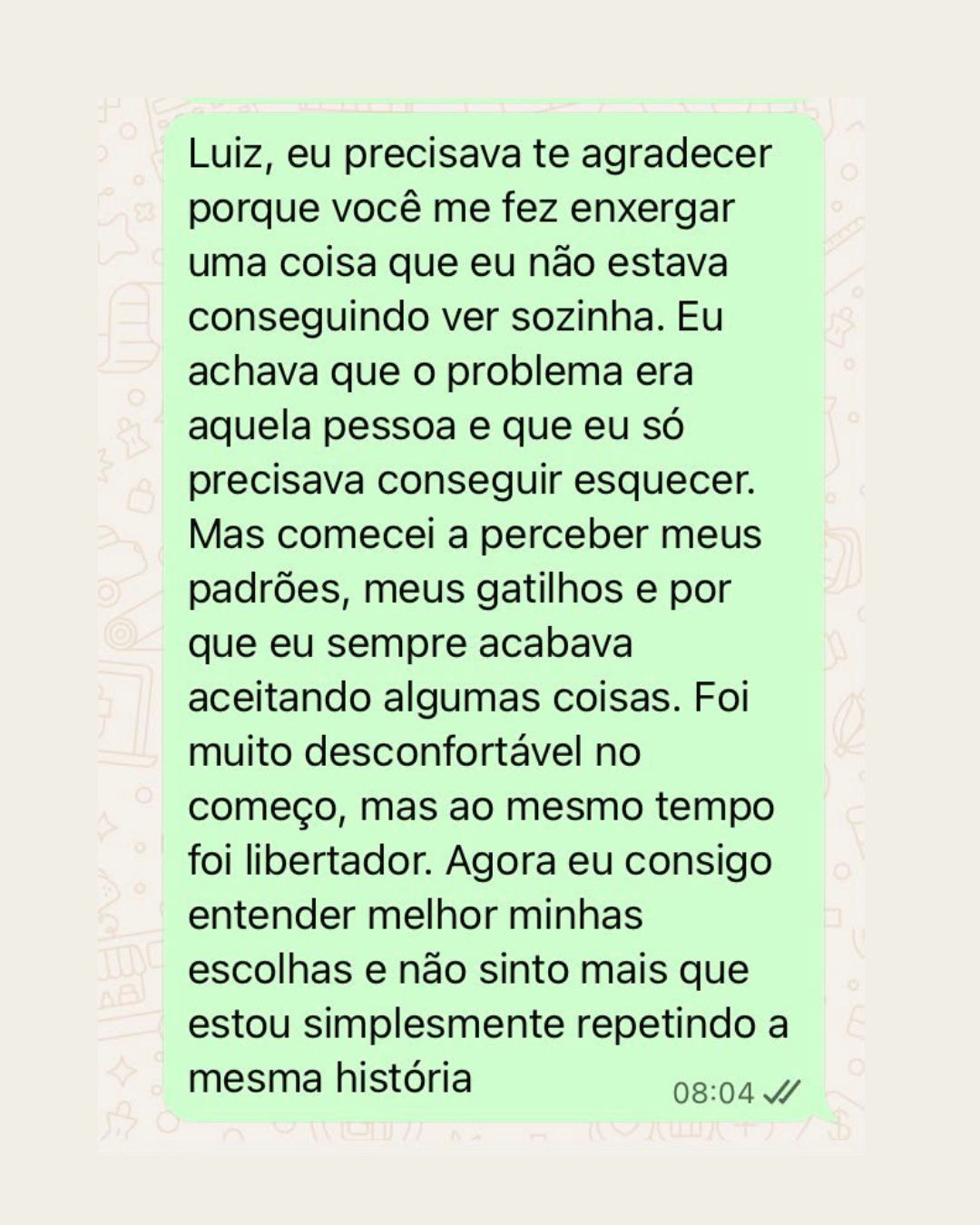 Depoimento real 3